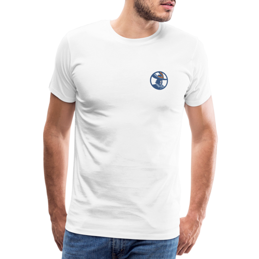 data.musketeer Male Icon Light T-Shirt Men - white