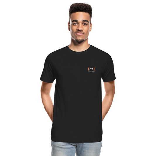 [at] Logo Shirt Bio - black