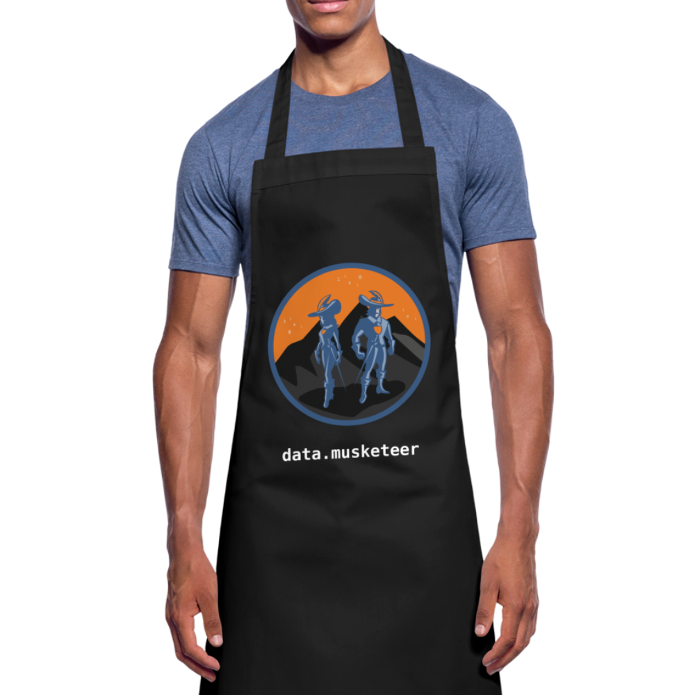 data.musketeer Cooking Apron - black