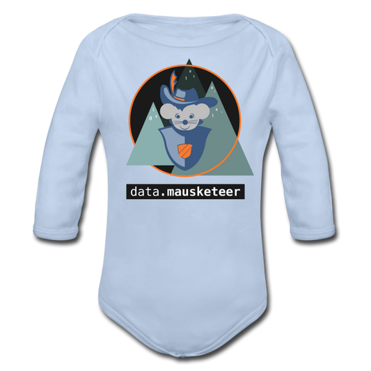 data.mausketeer Baby Bio Body - sky