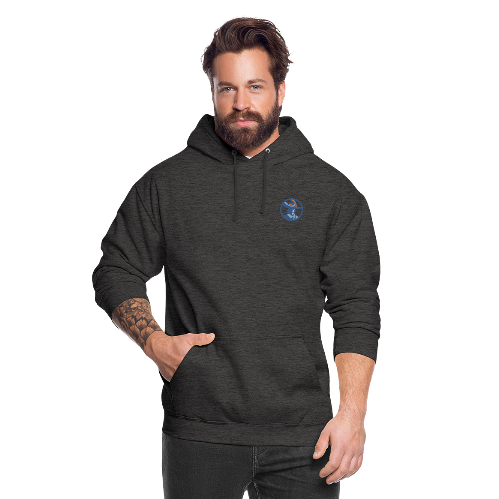 data.musketeer Male Icon Unisex Hoodie - charcoal grey