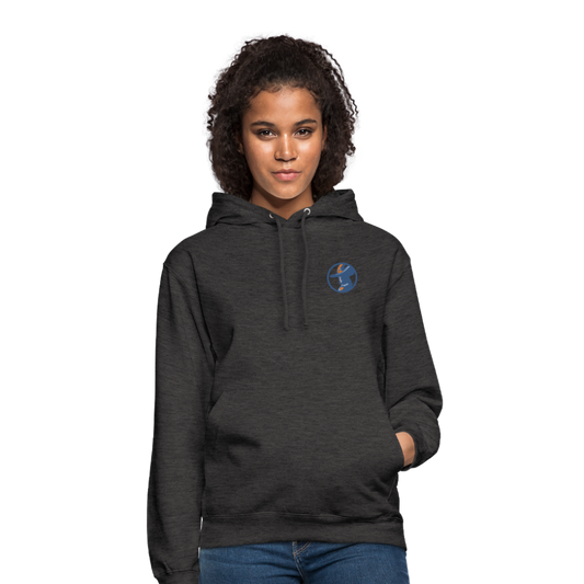 data.musketeer Female Icon Unisex Hoodie - charcoal grey