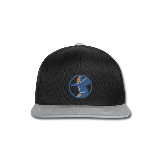 data.musketeer Female Icon Snapback Cap - black/grey