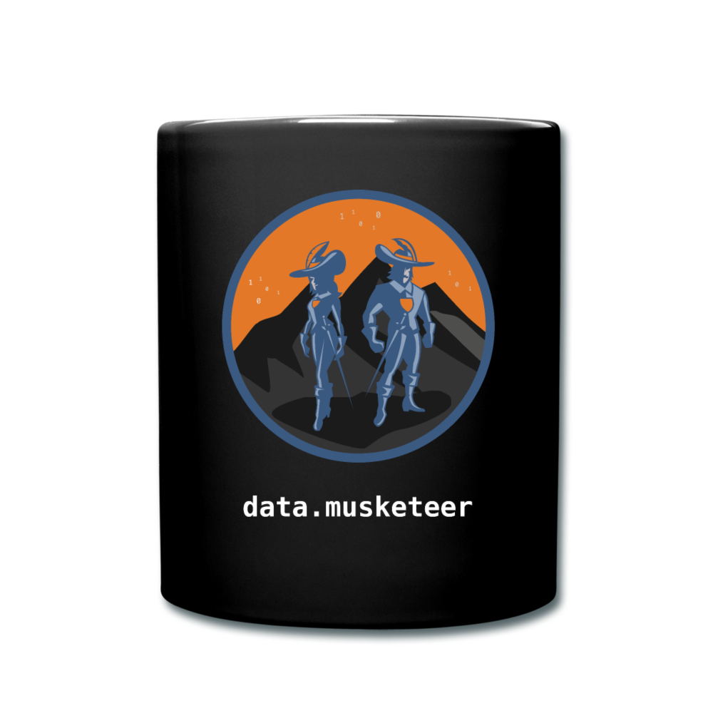 data.musketeer Orange Cup - black