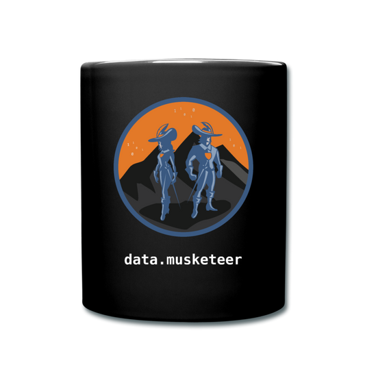 data.musketeer Orange Cup - black