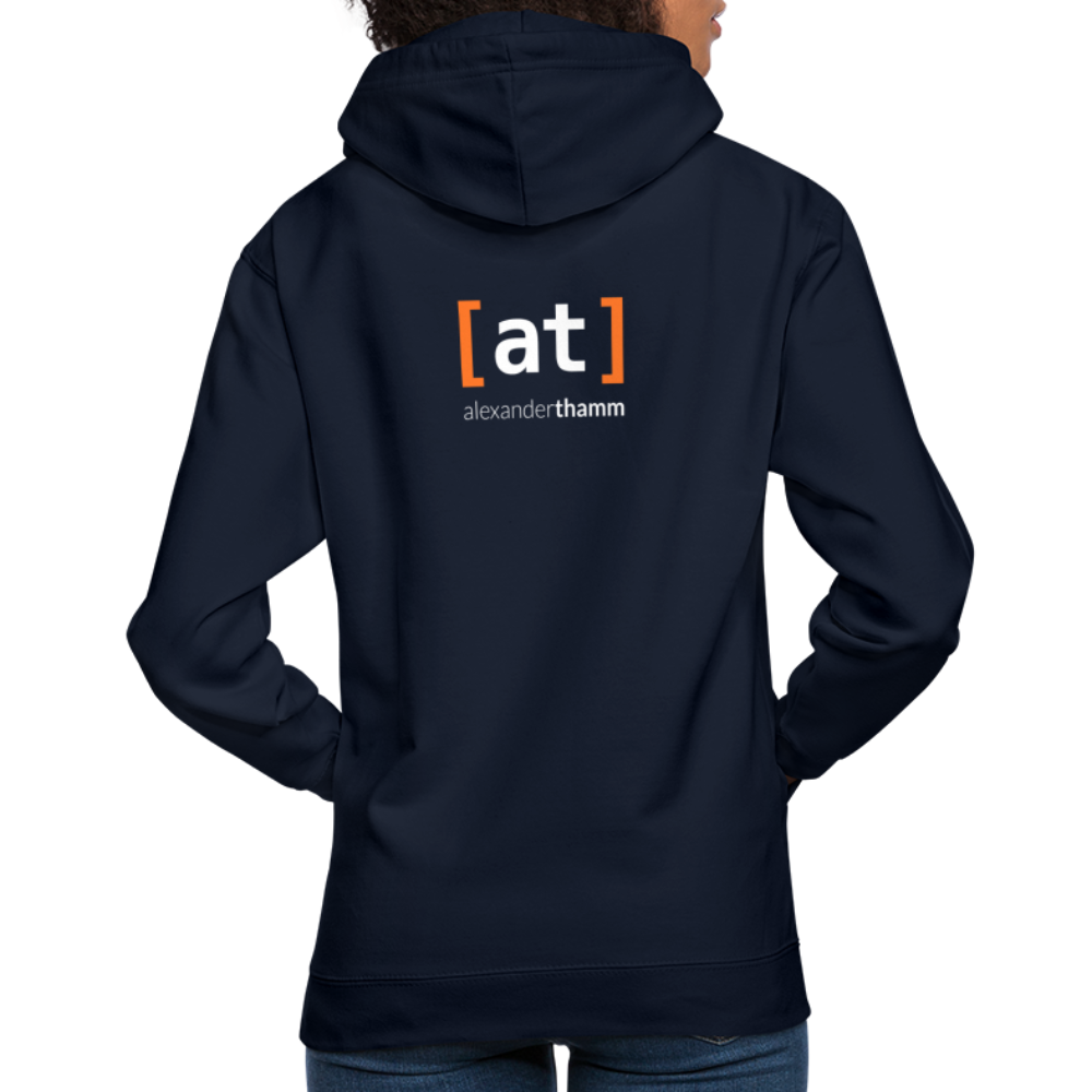 data.musketeer Hoodie Orange Unisex - navy