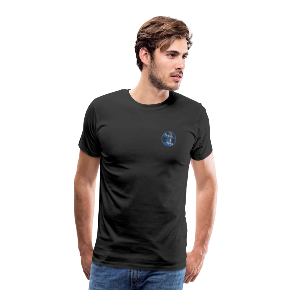 data.musketeer Male Icon T-Shirt Men - black