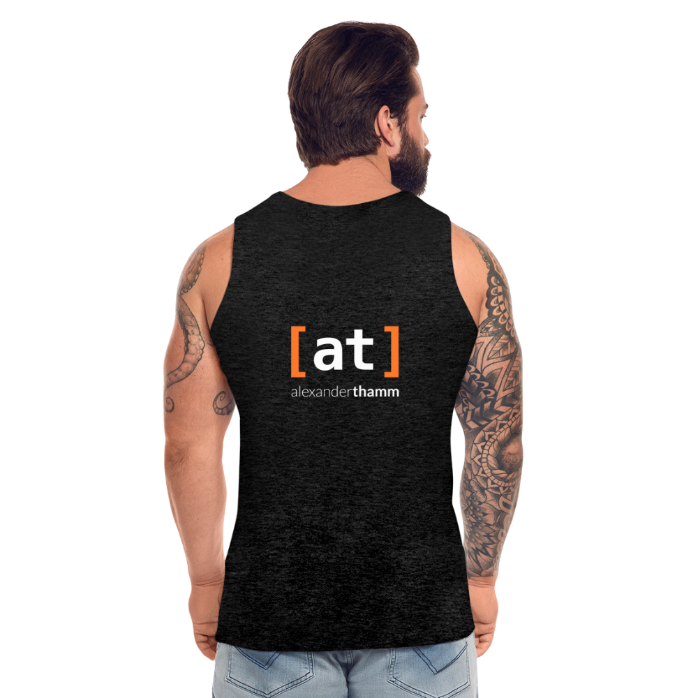 data.musketeer Tank Top - charcoal grey