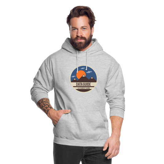 Data Guide Unisex Hoodie - light heather grey
