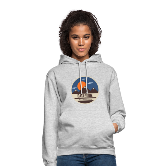 Data Guide Unisex Hoodie - light heather grey